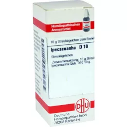 IPECACUANHA D 10 Glóbulos, 10 g