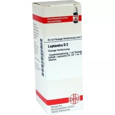 LEPTANDRA Diluição D2, 20 ml LEPTANDRA Diluição D2, 20 ml