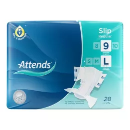 ATTENDS Cuecas Regulares 9 L, 28 un