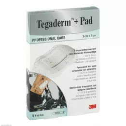 TEGADERM 3M Plus Pad 5x7 cm Pronto para uso 3582NP, 5 unidades