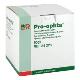 PRO-OPHTA Bandagem para olhos S pequena, 50 unidades