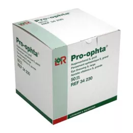 PRO-OPHTA Bandagem para olhos S grande, 50 unidades