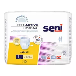 SENI Cuecas Ativas para Incontinência Normal One L, 10 unid