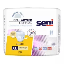 SENI Cuecas Ativas para Incontinência Normal One XL, 10 unidades