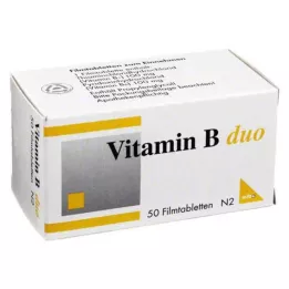 VITAMIN B DUO comprimidos revestidos por película, 50 unidades