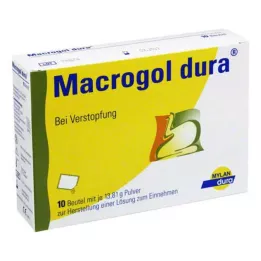 MACROGOL dura Plv.z.Manufacturer e.Lsg.z.Intake, 10 unidades