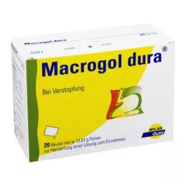 MACROGOL dura Plv.z.Manufacturer e.Lsg.z.Intake, 20 unidades