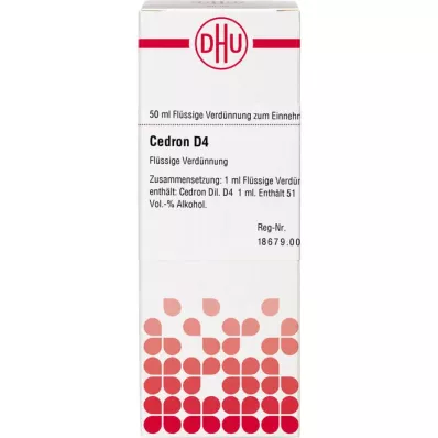 CEDRON Diluição D4, 50 ml