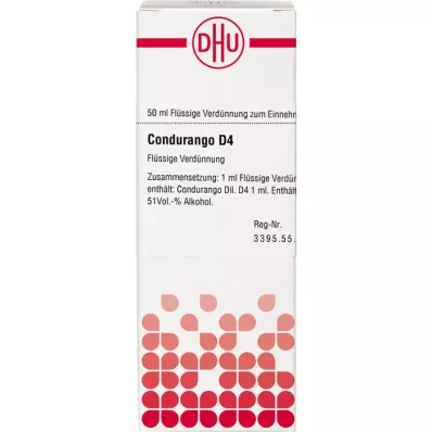 CONDURANGO Diluição D4, 50 ml CONDURANGO Diluição D4, 50 ml