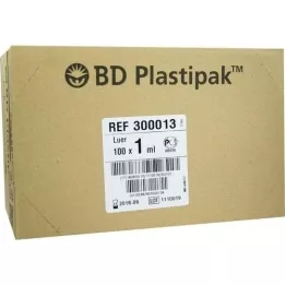 BD PLASTIPAK Tuberculina spray 1 ml sem cânula, 100X1 ml