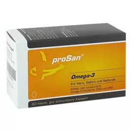 PROSAN Cápsulas de ômega-3, 60 peças