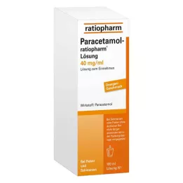 PARACETAMOL-solução ratiopharm, 100 ml
