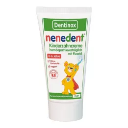 NENEDENT Creme dental infantil homeopático compatível com flúor, 50 ml