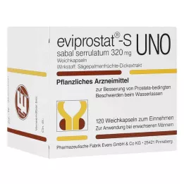EVIPROSTAT-S sabal serrulatum 320 cápsulas uno, 120 unidades