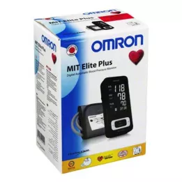 OMRON MIT PC monitor de pressão arterial de braço Elite Plus, 1 unidade