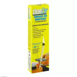 OHRENKERZEN cleanEar, 2 peças