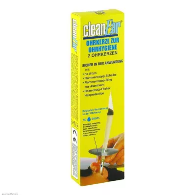 OHRENKERZEN cleanEar, 2 peças