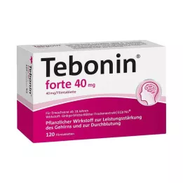 TEBONIN forte 40 mg comprimidos revestidos por película, 120 unidades