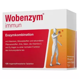 WOBENZYM comprimidos imuno-resistentes gastro, 120 unidades