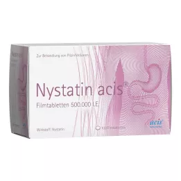NYSTATIN comprimidos revestidos por película de acis, 100 unidades