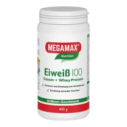 EIWEISS Pó Megamax 100 morango, 400 g
