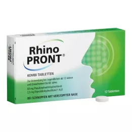 RHINOPRONT Comprimidos combinados, 12 unidades