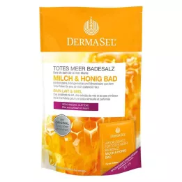 DERMASEL Sal de banho do Mar Morto + Leite&amp;Mel SPA, 1 P