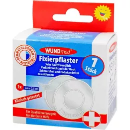 FIXIERPFLASTER 2,5 cmx5 m transparente, 1 peça