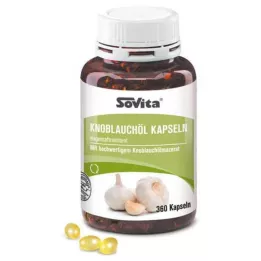 SOVITA Cápsulas de óleo de alho, 360 unidades