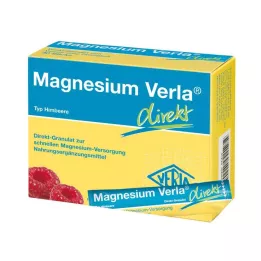 MAGNESIUM VERLA grânulos diretos framboesa, 30 unidades