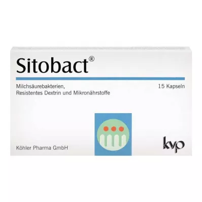 SITOBACT cápsulas, 15 unidades SITOBACT cápsulas, 15 unidades
