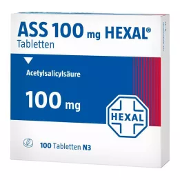 ASS 100 HEXAL Comprimidos, 100 unidades