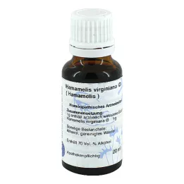 HAMAMELIS Tintura mãe Hanosan, 20 ml
