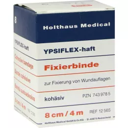 YPSIFLEX Fita adesiva de fixação 8 cm x 4 m, 1 unidade