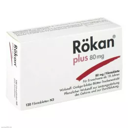 RÖKAN Mais 80 mg comprimidos revestidos por película, 120 unidades