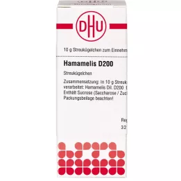 HAMAMELIS D 200 Glóbulos, 10 g