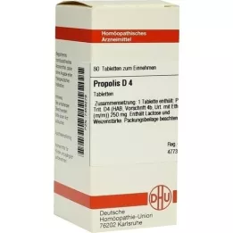PROPOLIS D 4 comprimidos, 80 unidades