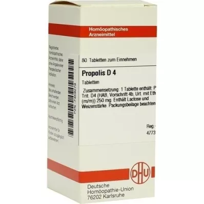 PROPOLIS D 4 comprimidos, 80 unidades PROPOLIS D 4 comprimidos, 80 unidades