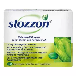 STOZZON Comprimidos revestidos de clorofila, 100 unidades