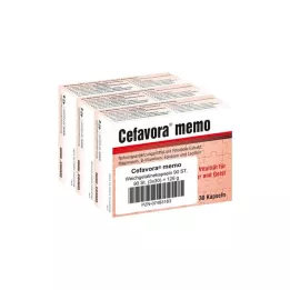 CEFAVORA Cápsulas de gelatina mole memo, 90 unidades