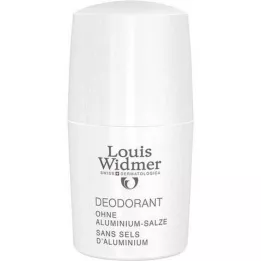 WIDMER Desodorante sem sais de alumínio em bastão sem perfume, 50 ml
