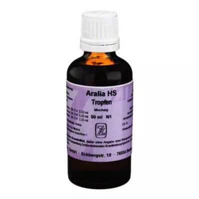 ARALIA HS Gotas, 50 ml ARALIA HS Gotas, 50 ml