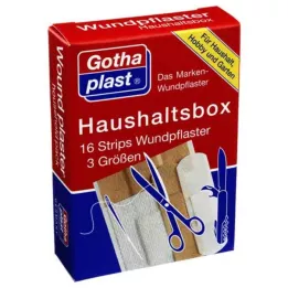 GOTHAPLAST Tiras de caixa doméstica, 16 unidades