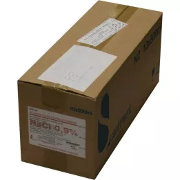 ISOTONISCHE Solução salina 0,9% Bernburg Inf.-L.Glas, 10X500 ml