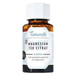 Naturafit Magnésio 130 Cápsulas Citr, 60 un