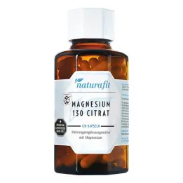 Naturafit Magnésio 130 cápsulas cítricas, 120 unid