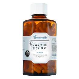 Naturafit Magnésio 130 cápsulas cítricas, 240 unid