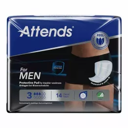 ATTENDS para homens 3, 14 peças