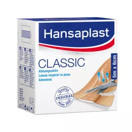HANSAPLAST Gesso clássico 6 cmx5 m, 1 peça