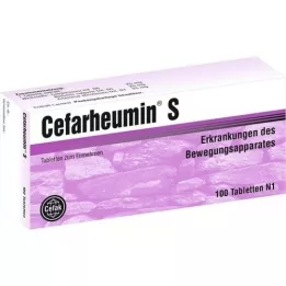 CEFARHEUMIN Comprimidos S, 100 unidades